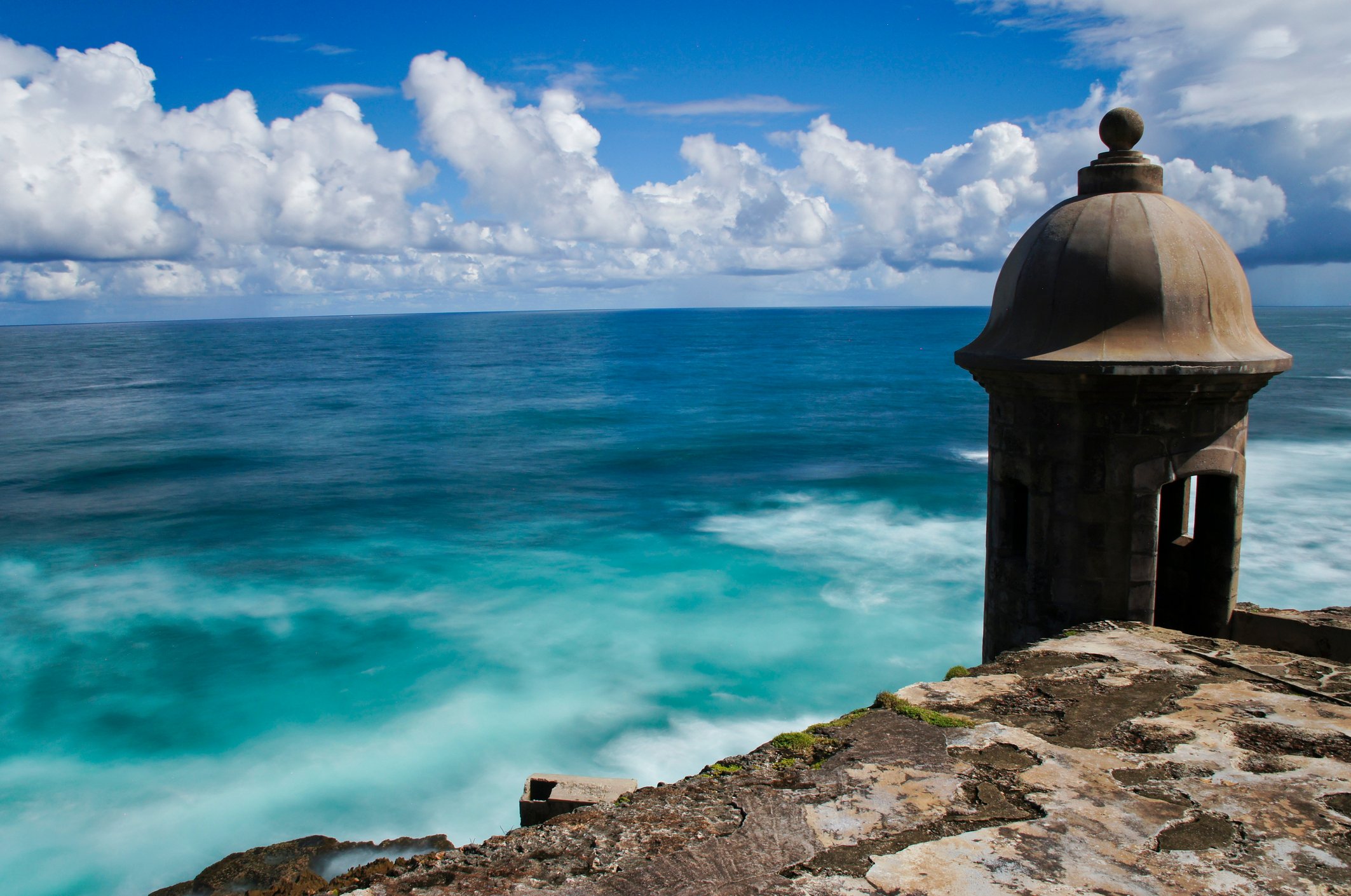 Puerto Rico beach scene.