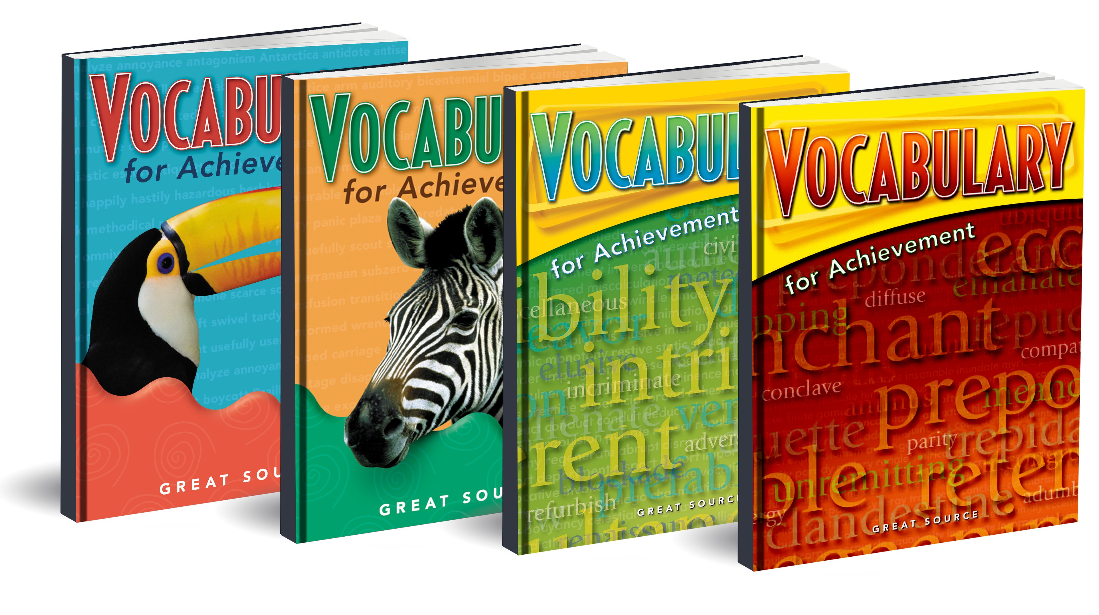 Vocabulary books from HMH.