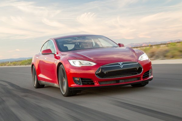 The Tesla Model S.
