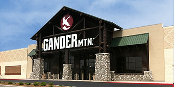 Entrance to a Gander Mountain store