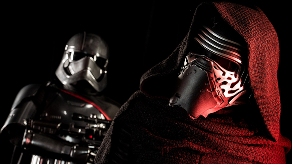 Kylo Renn and a Stormtrooper from Star Wars