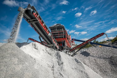 120 excavator mining