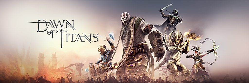 A banner from Dawn of Titans.