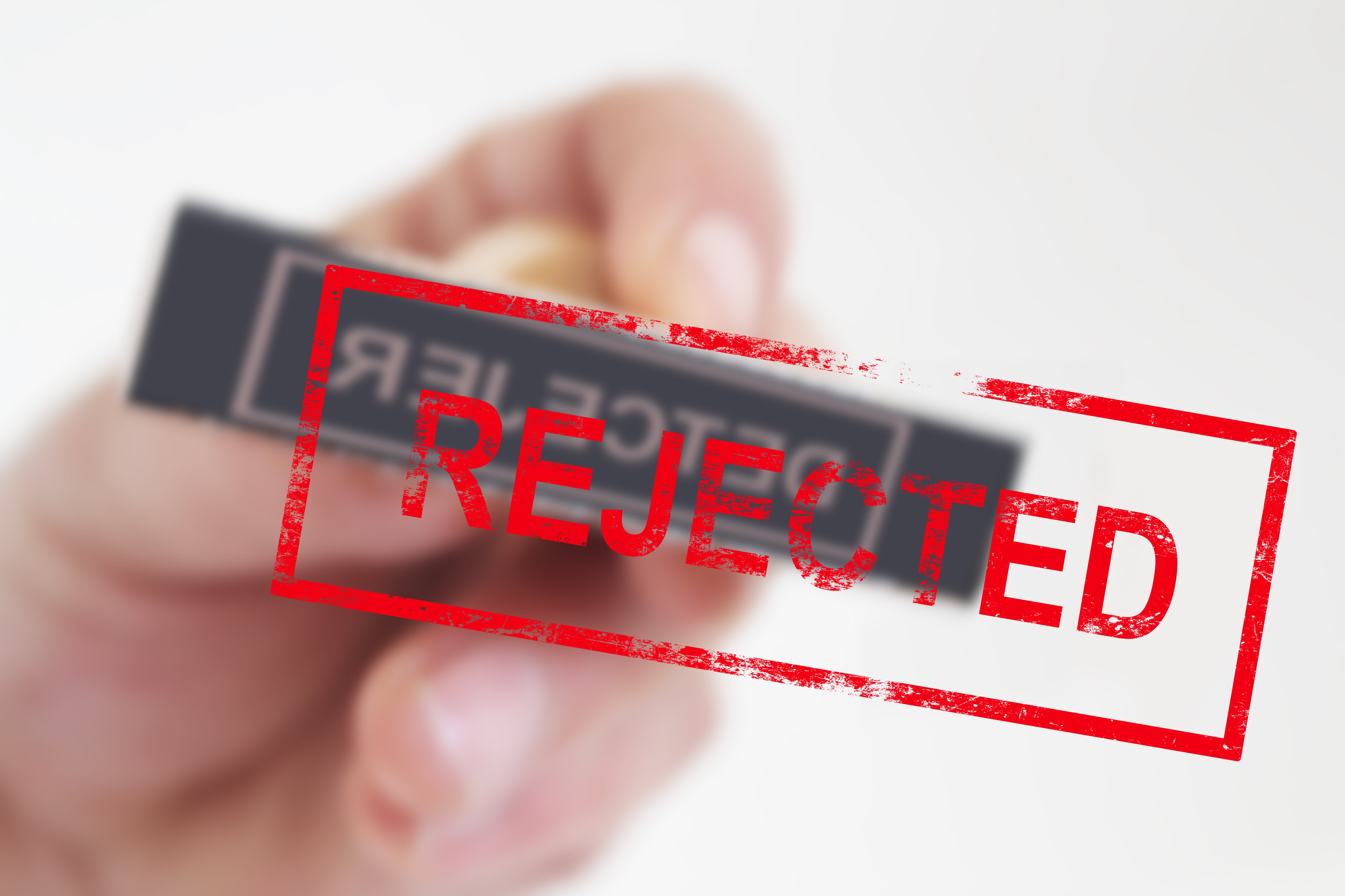 Stamp that says word 