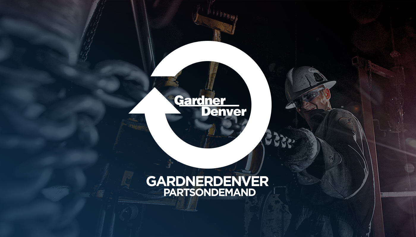 The Gardner Denver logo.
