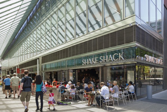 A Shake Shack location