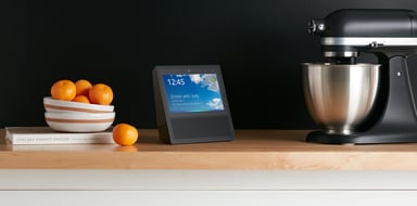 Amazon Echo Show, Black, Kitchen Counter
