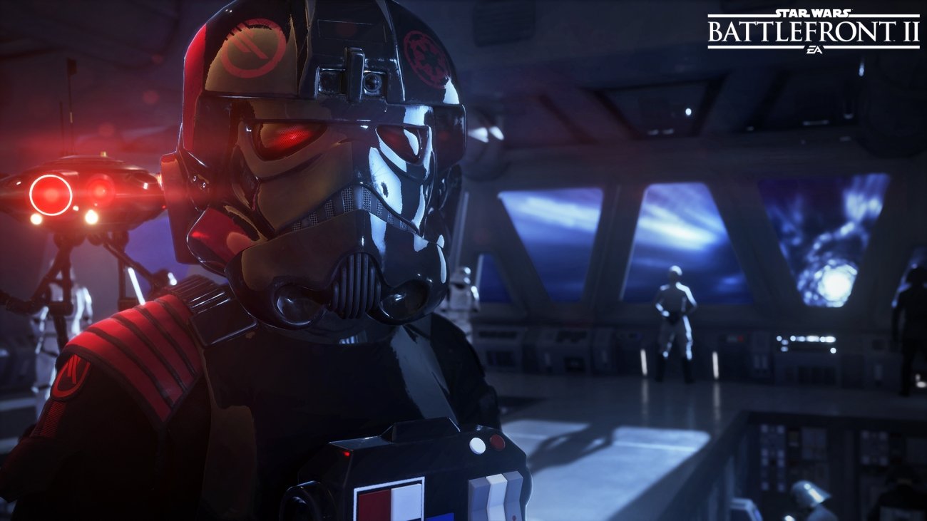 An enemy character in Battlefront II. 