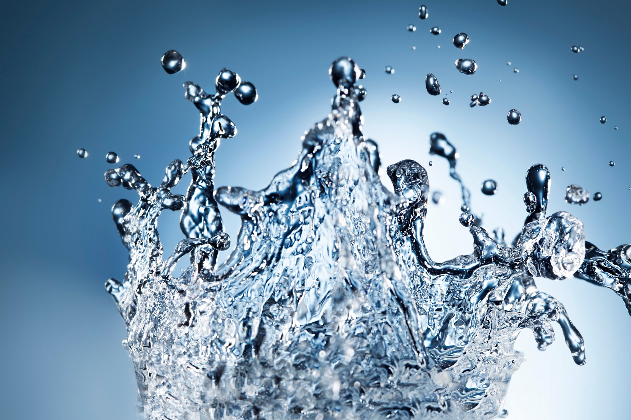 Close-up of a water splash.