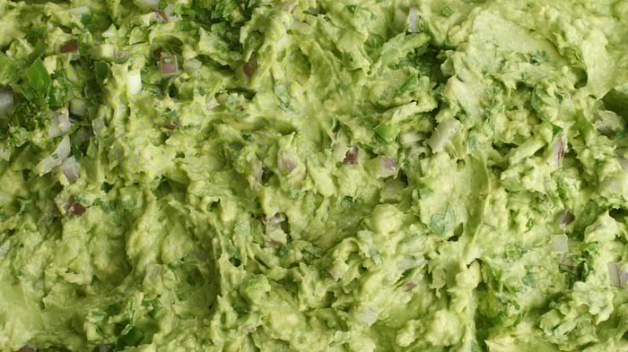 Chipotle guacamole.