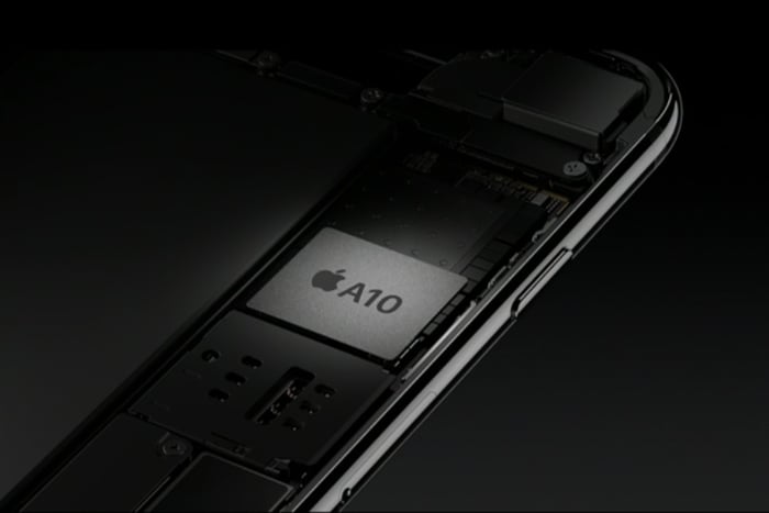 Apple's A10 chip. 