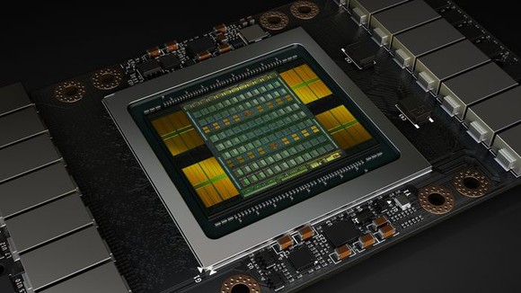 NVIDIA's Tesla V100 accelerator. 