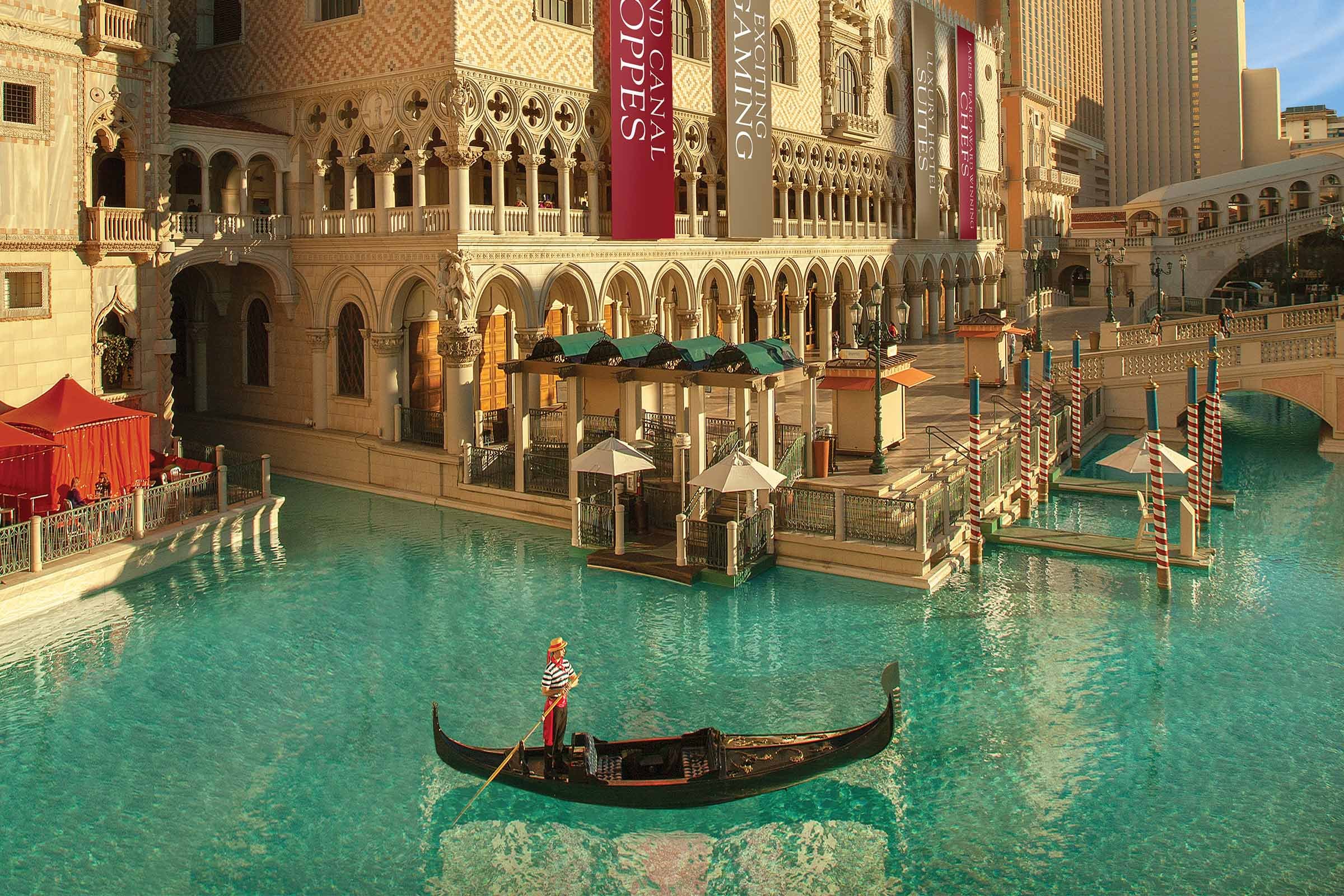 The Venetian casino and hotel in Las Vegas.