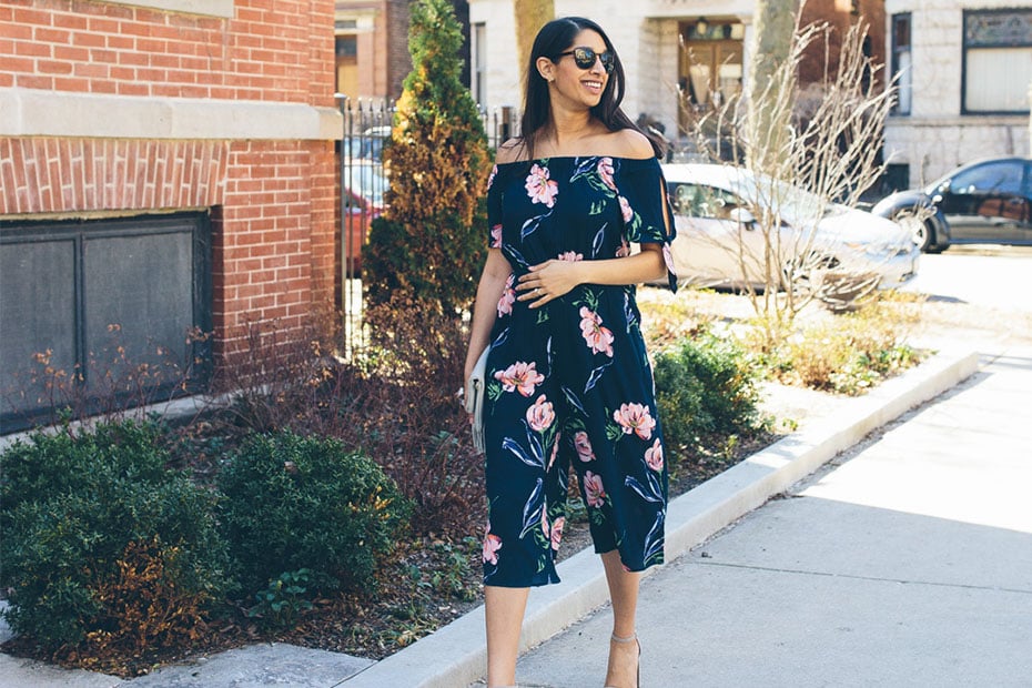 Spring print fashion