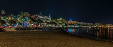 Cannes by night