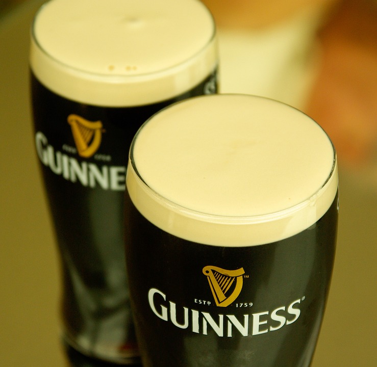 Diageo's Guinness Irish dry stout.