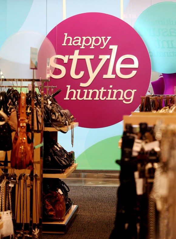 Inside a Nordstrom Rack store