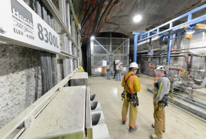 Hecla Mining employees.