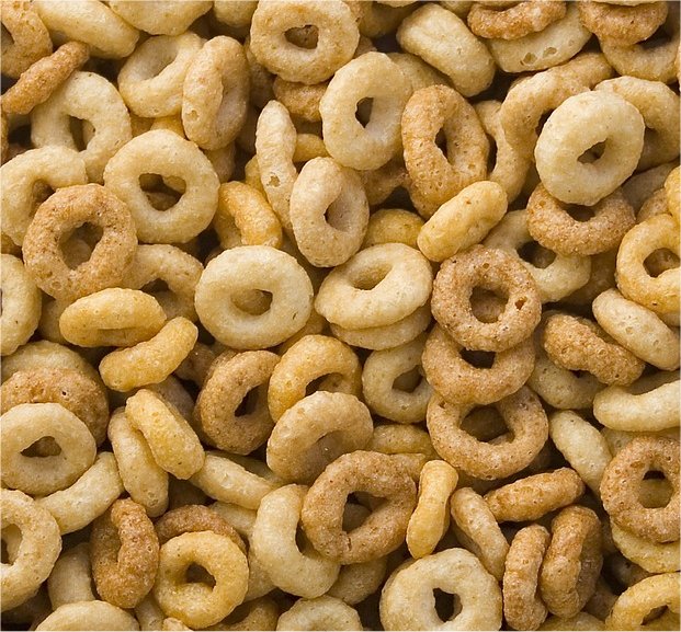 Cheerios breakfast cereal.
