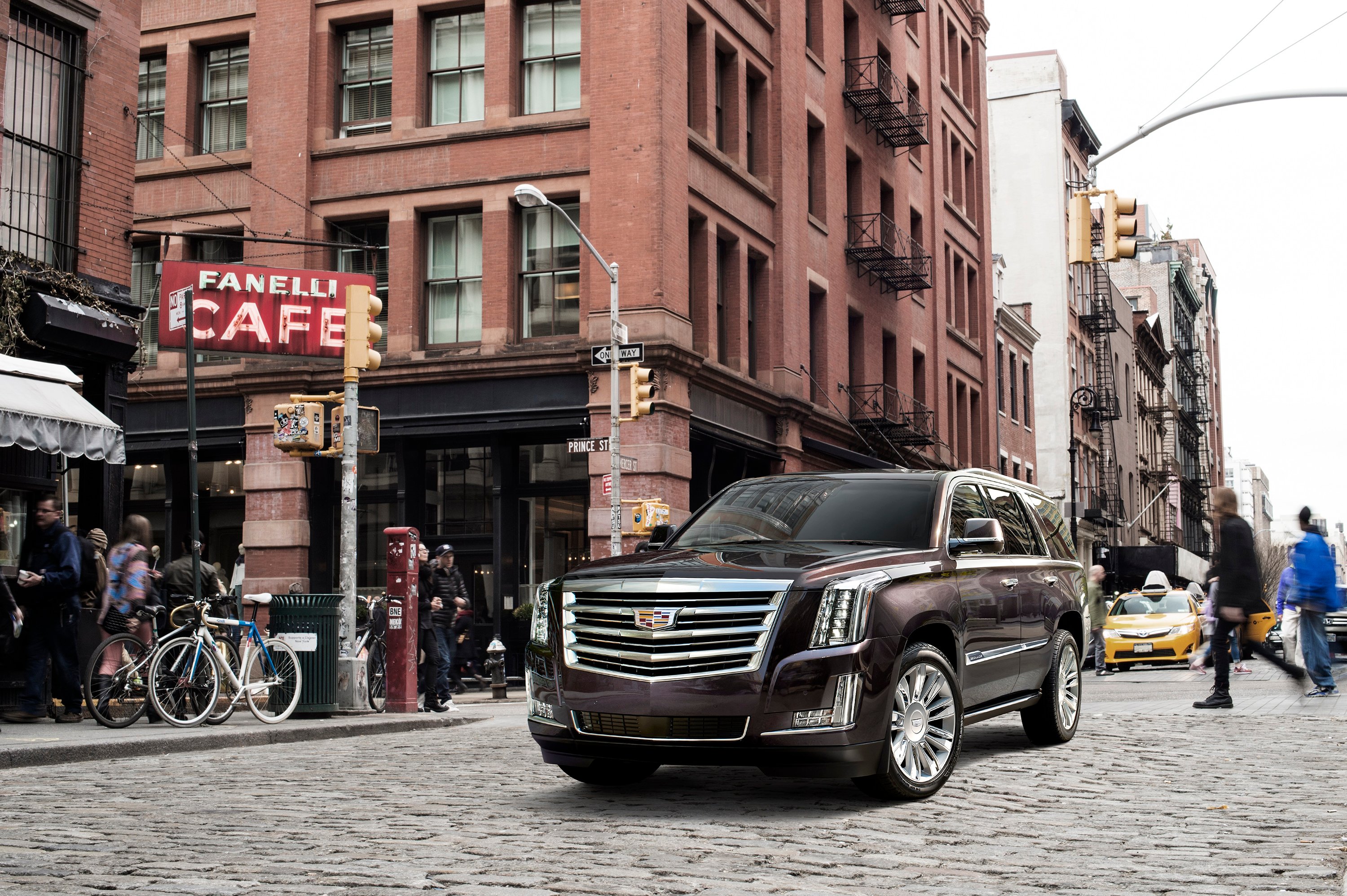 The 2017 Cadillac Escalade Platinum.
