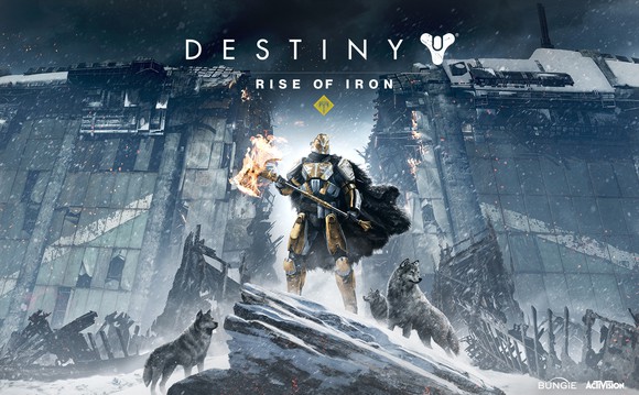 Screen shot from "Destiny Rise of Iron" video game.