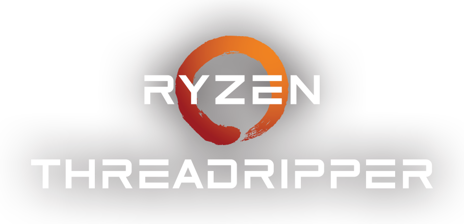 The AMD Ryzen Threadripper logo.