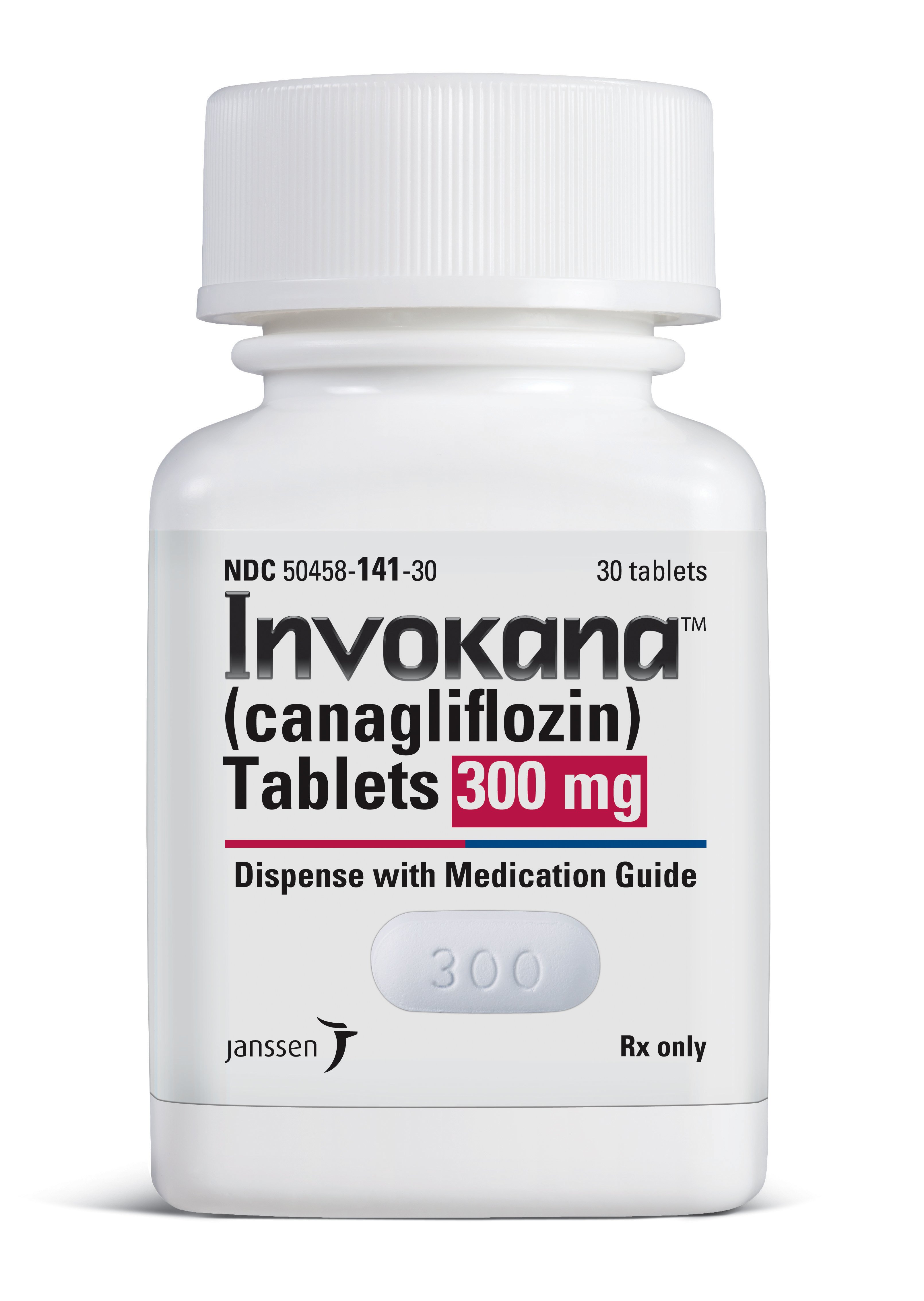 A bottle of Invokana. 