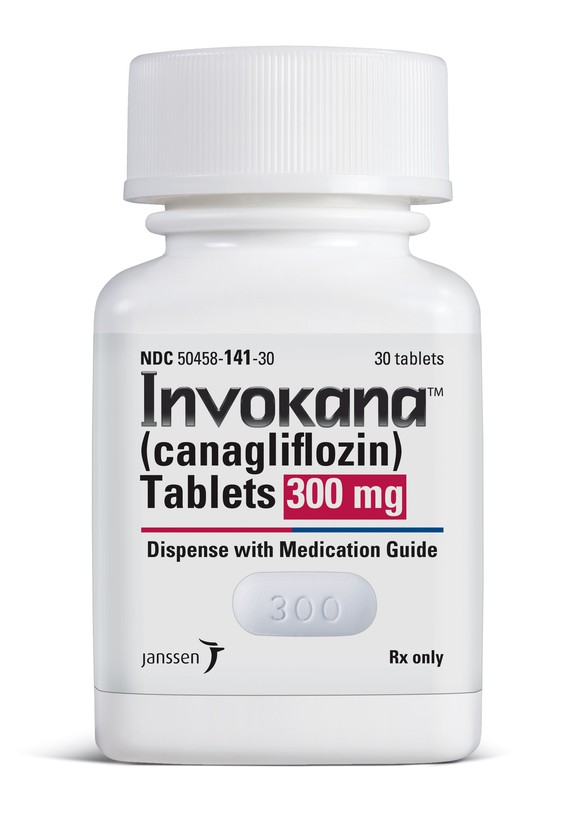 A bottle of Invokana. 