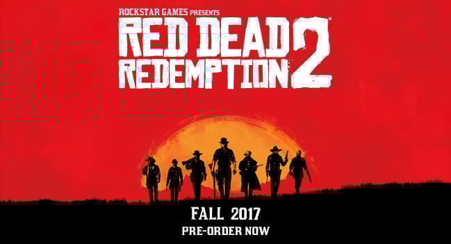 Red Dead Redemption 2 Fall 2017.