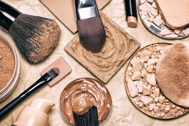 Cosmetics Make-up Arranged in Close-up Photo