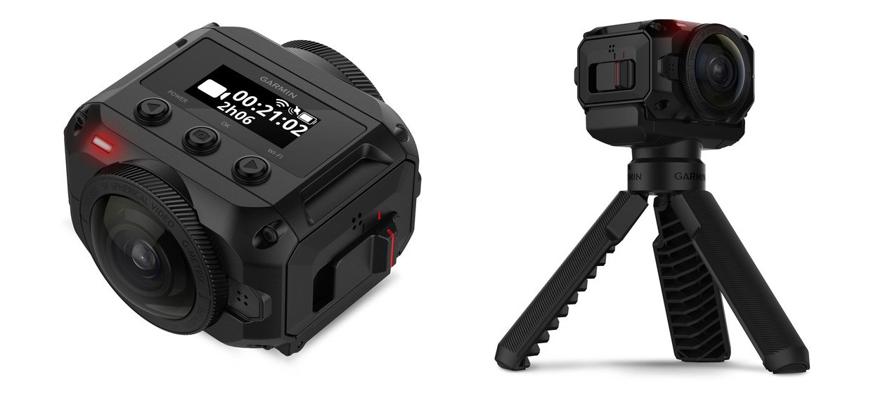 Garmin's VIRB 360 camera.