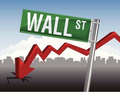 Wall Street Down Arrow