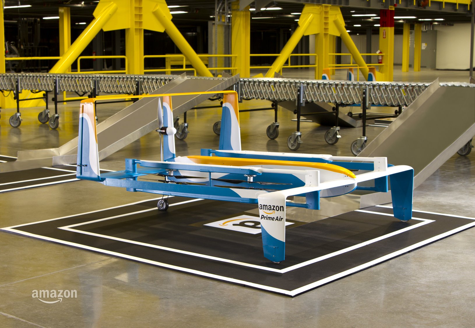 Amazon's Prime Air drone.