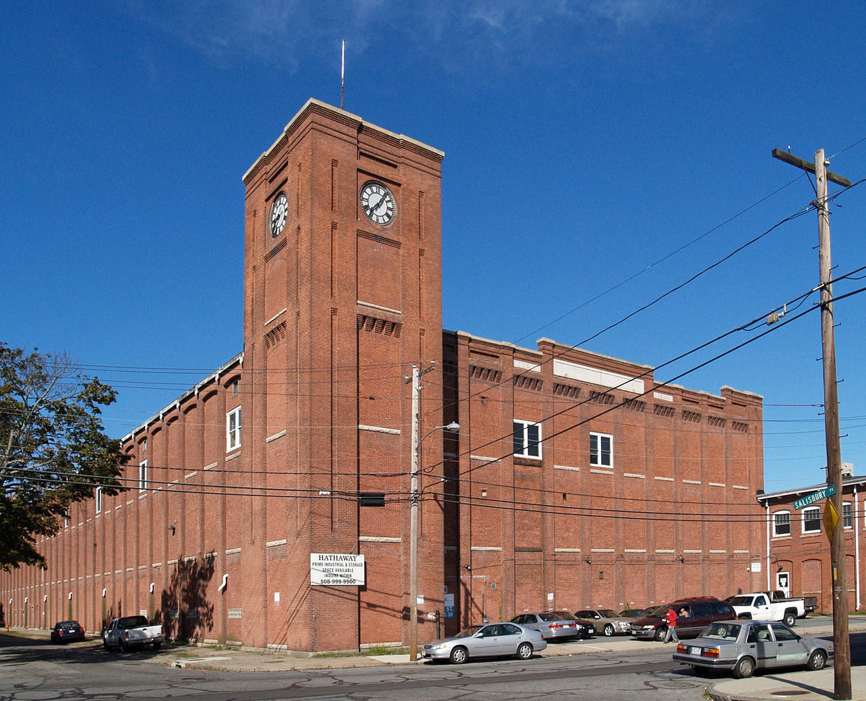 Hathaway Mills building.