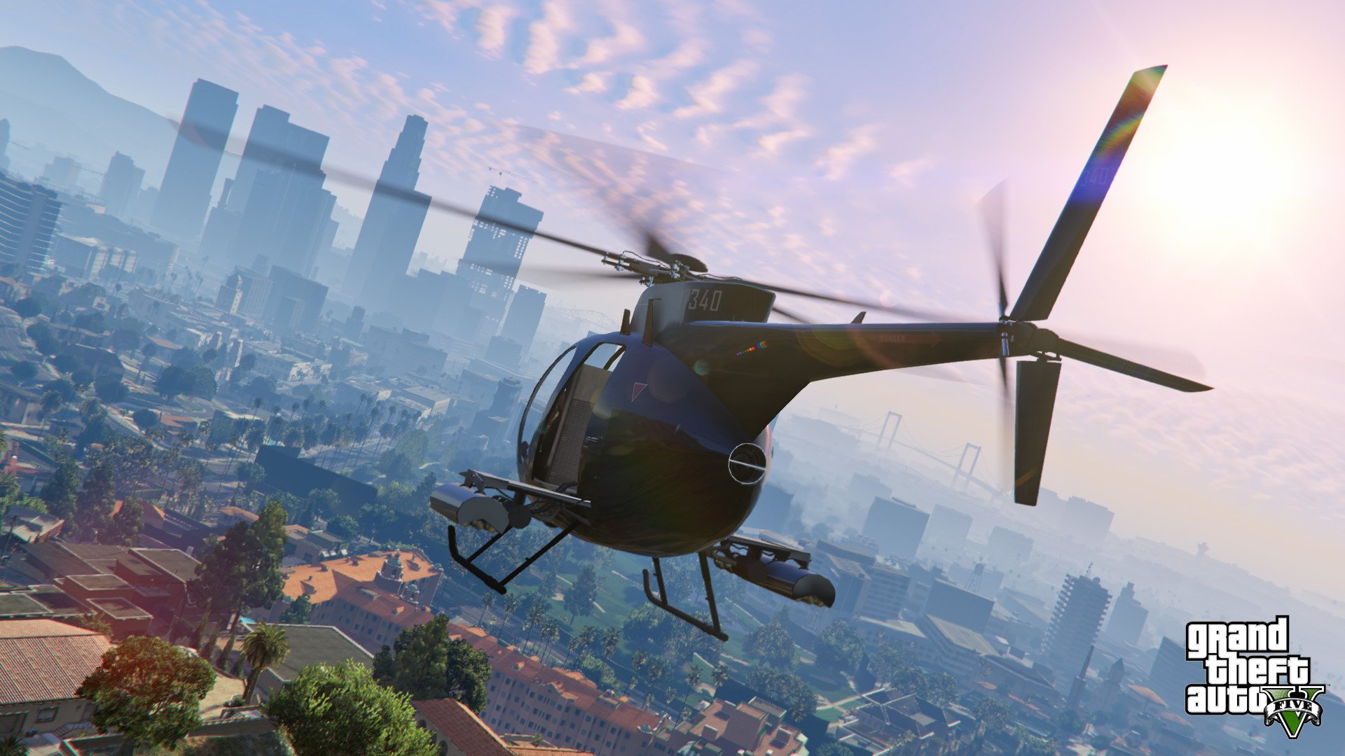 A helicopter in "Grand Theft Auto V."