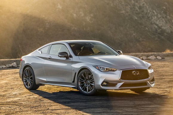 Infiniti Q60 coupe.
