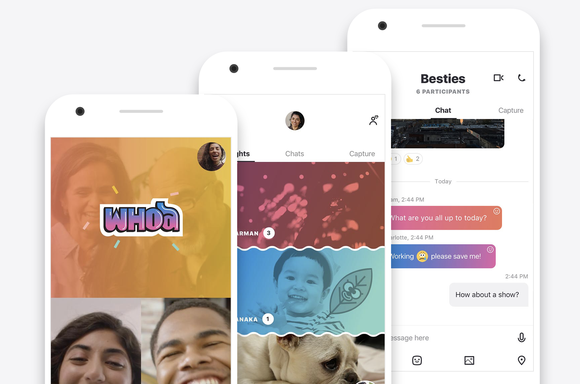 Redesigned version of Skype.