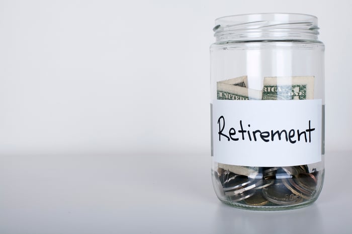 Retirement jar.