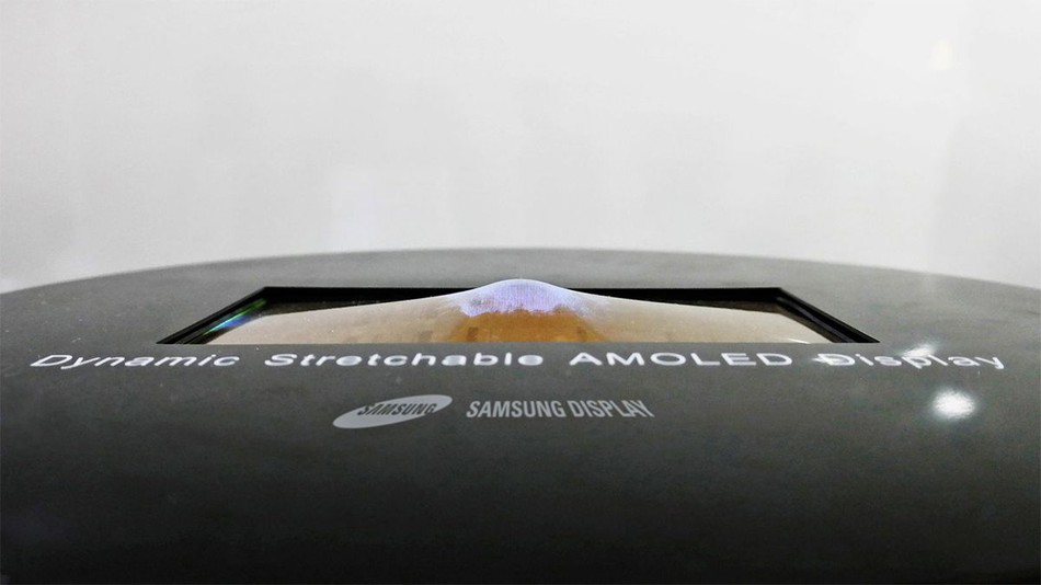 Samsung stretchable OLED display