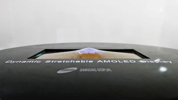 Samsung stretchable OLED display