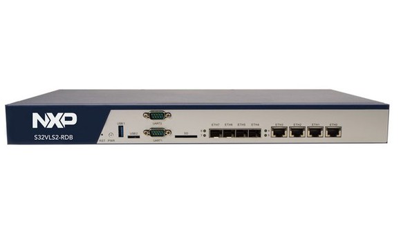 NXP's BlueBox platform for driverless cars. 