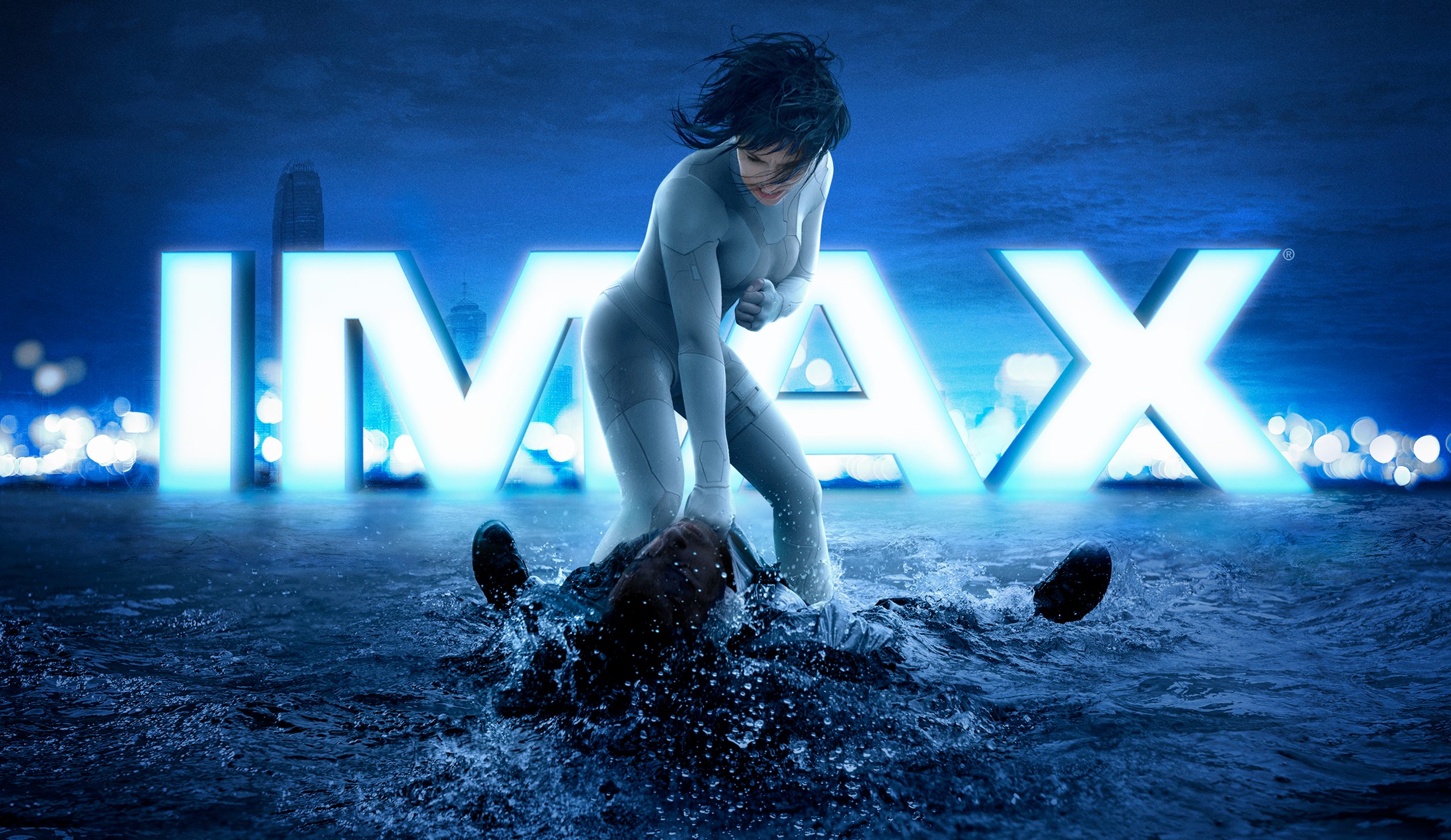 Ghost in the Shell ad for IMAX.