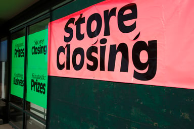Store closing GETTY