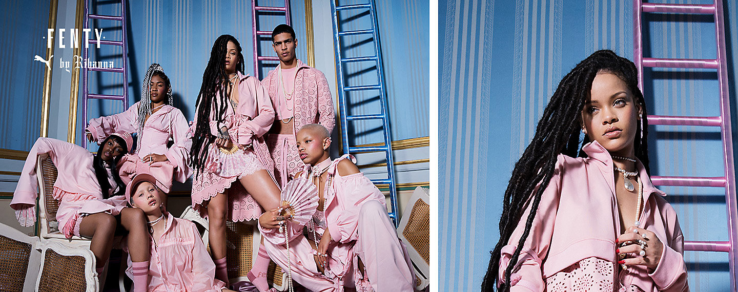 Rihanna's Fenty brand.