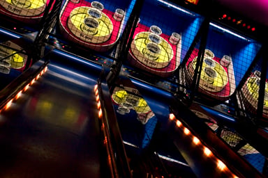 Arcade Skeeball Lanes