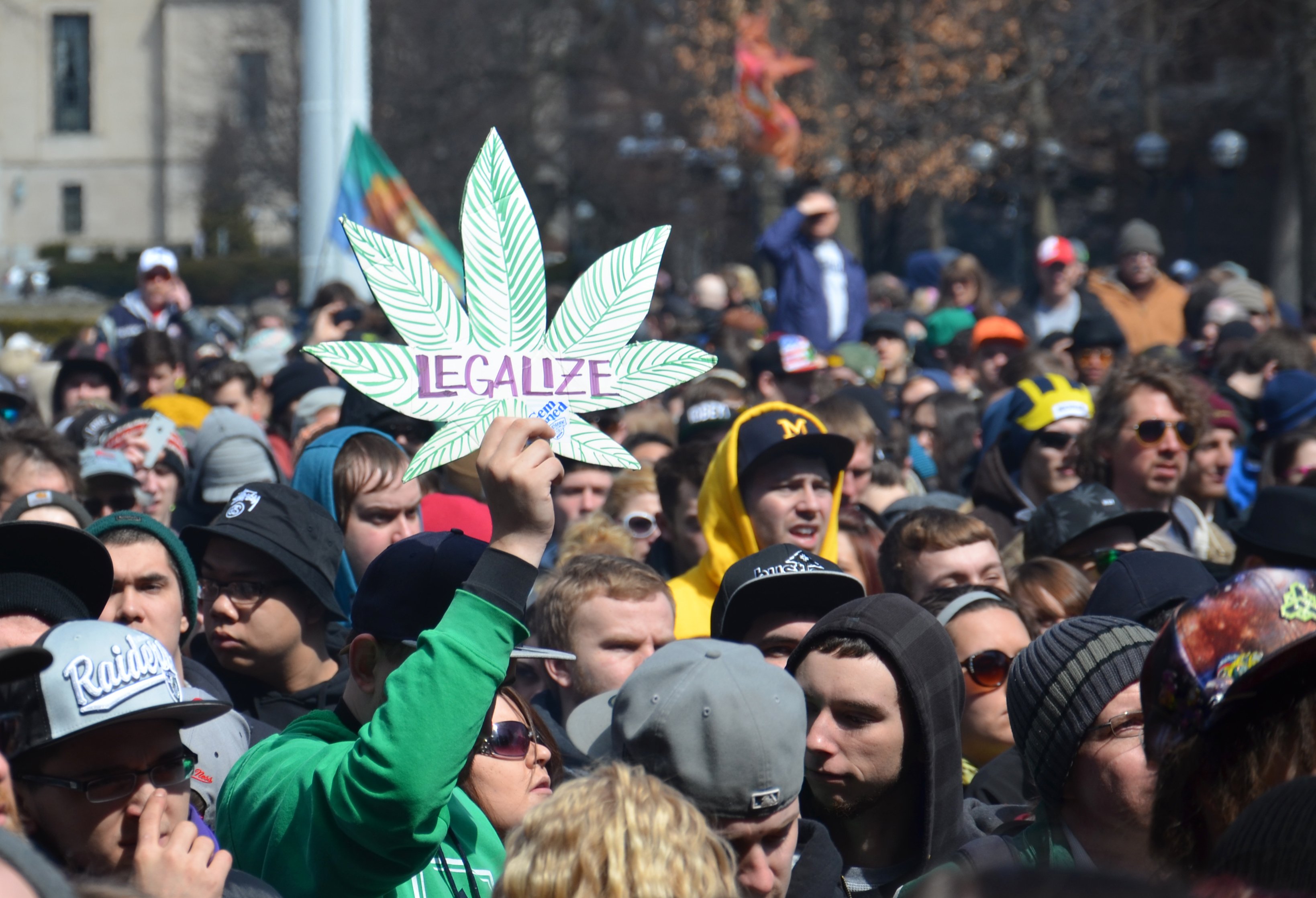 Marijuana legalization rally