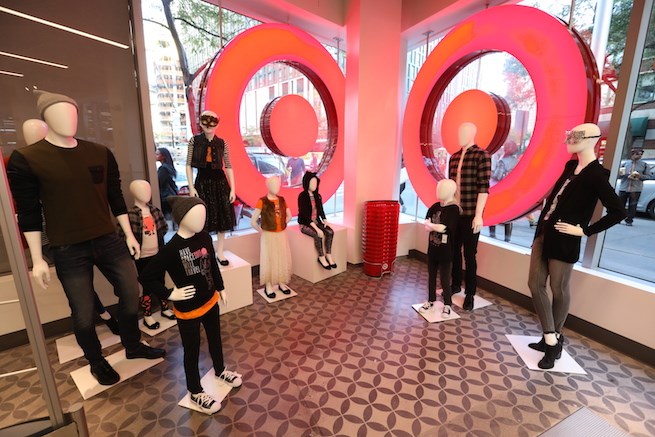 The inside of a small-format Manhattan store.