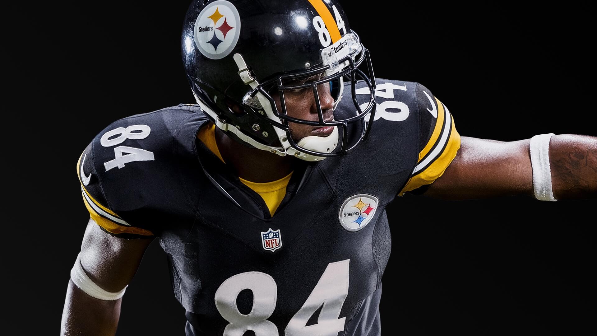 Pittsburgh Steelers player in Madden NFL 18.
