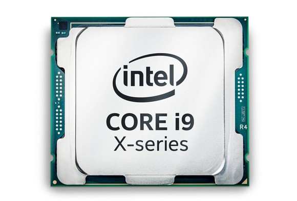 An Intel Core i9 processor.