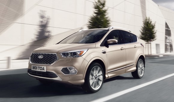 A 2017 Ford Kuga Vignale SUV.